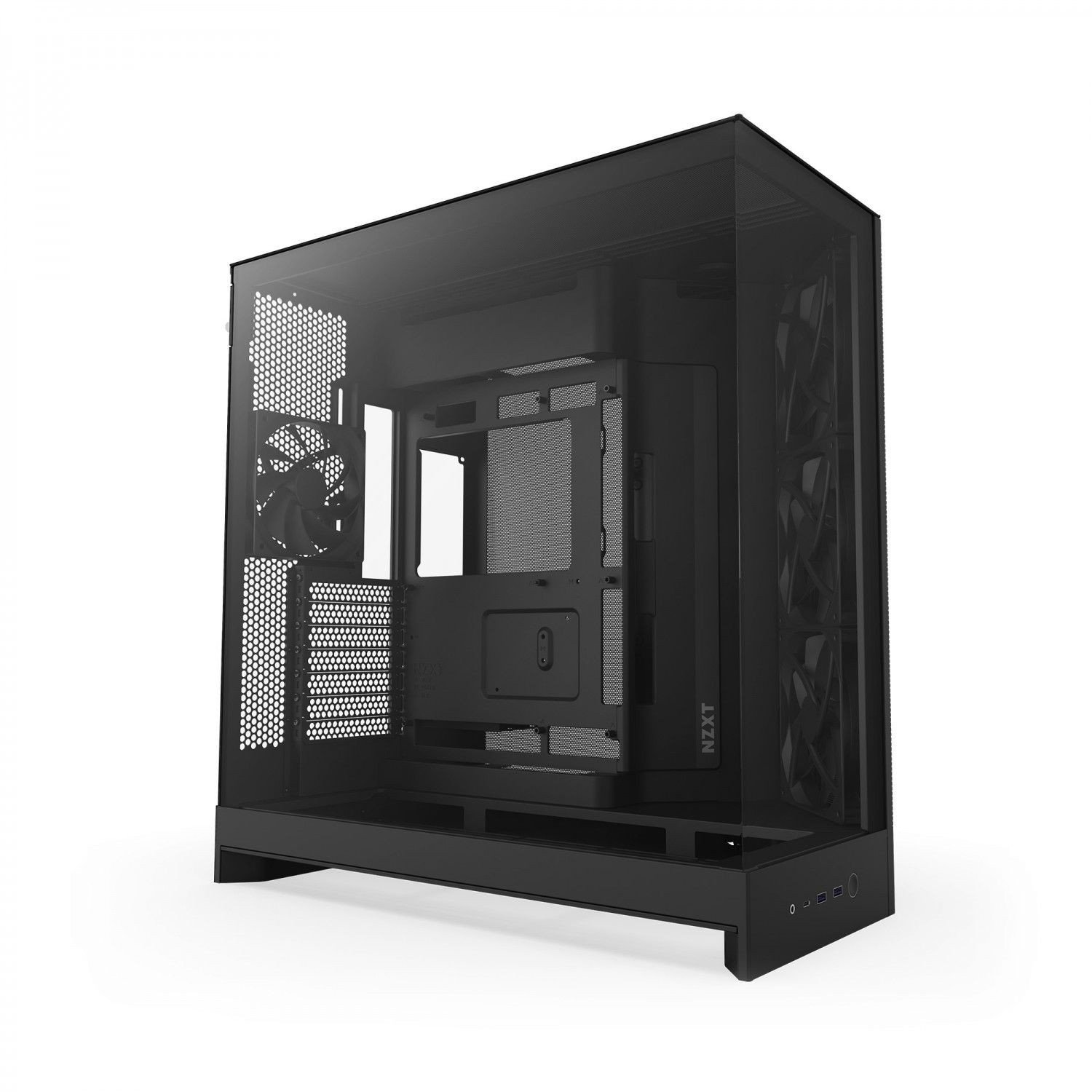 NZXT H9 Flow PC Case, Black