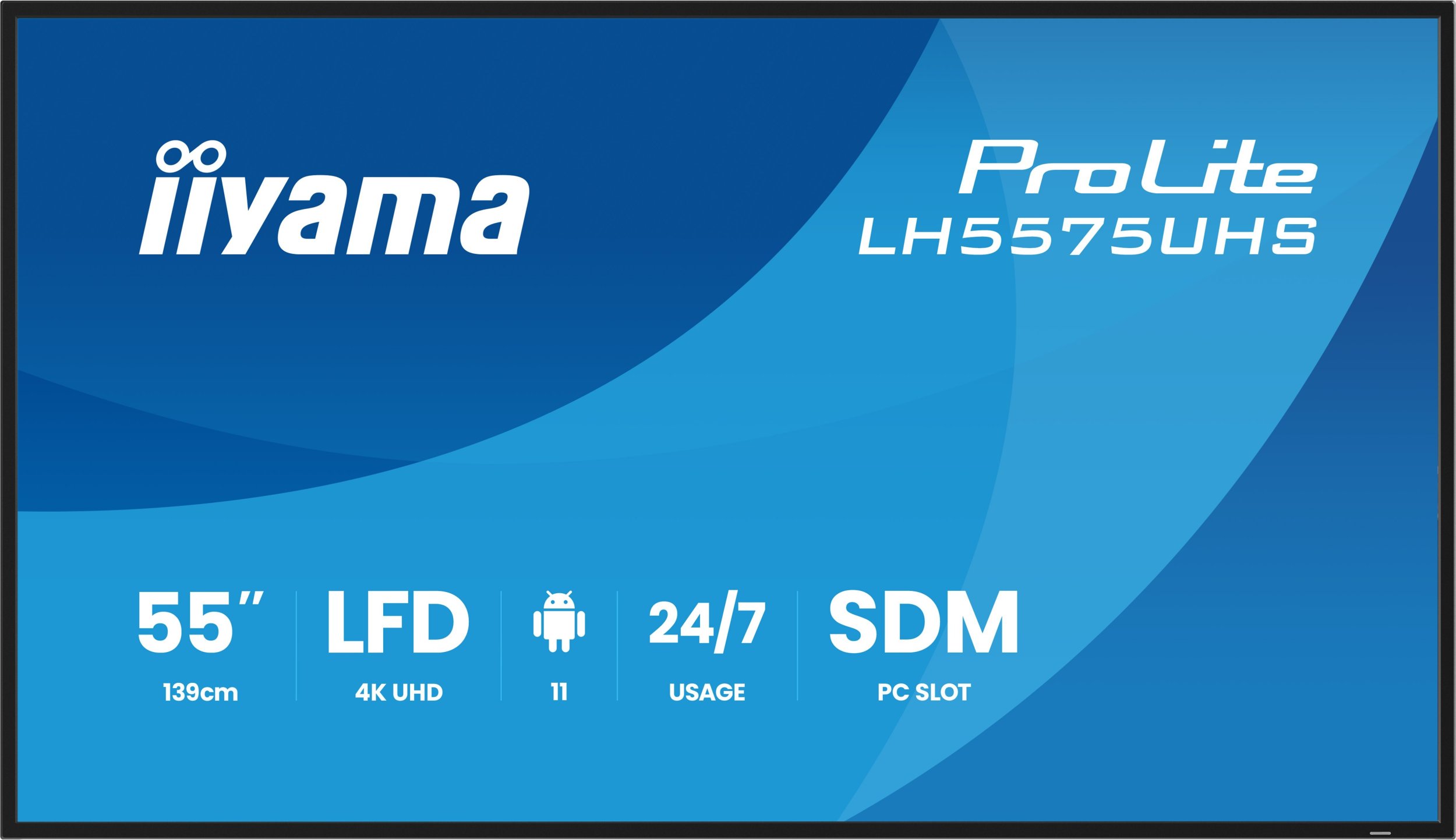 IIYAMA 139.0cm(55") LH5575UHS-B2AG 16:9