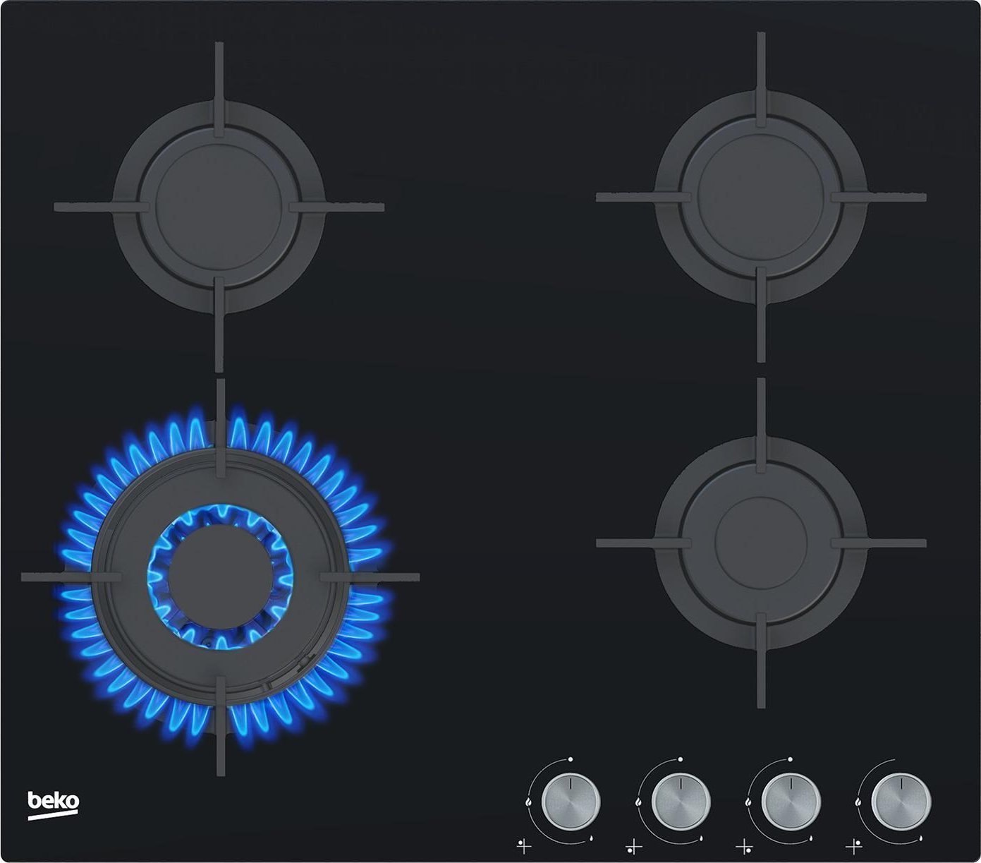 BEKO Hob HILW64222S 60 cm Gas