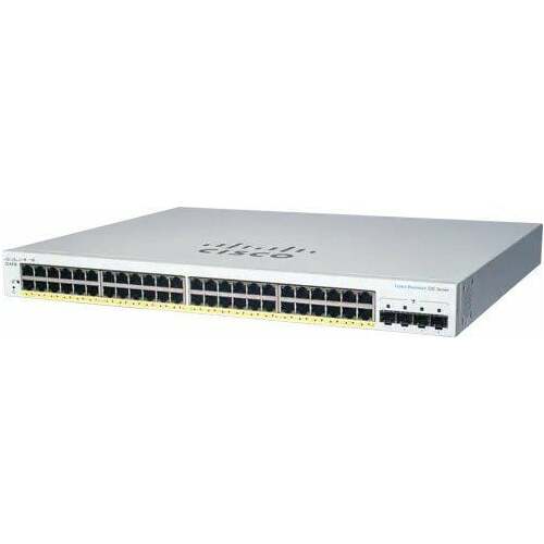 Cisco switch CBS220-48P-4G, 48xGbE RJ45, 4xSFP