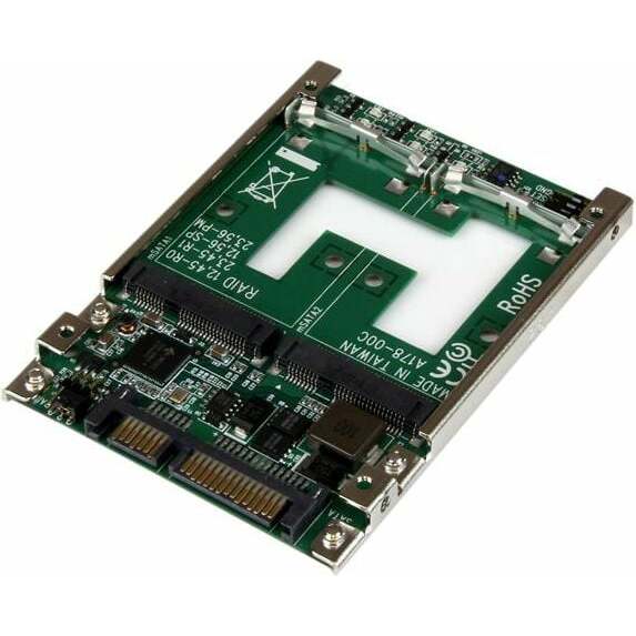 StarTech Adapter SATA - 2x mSATA
