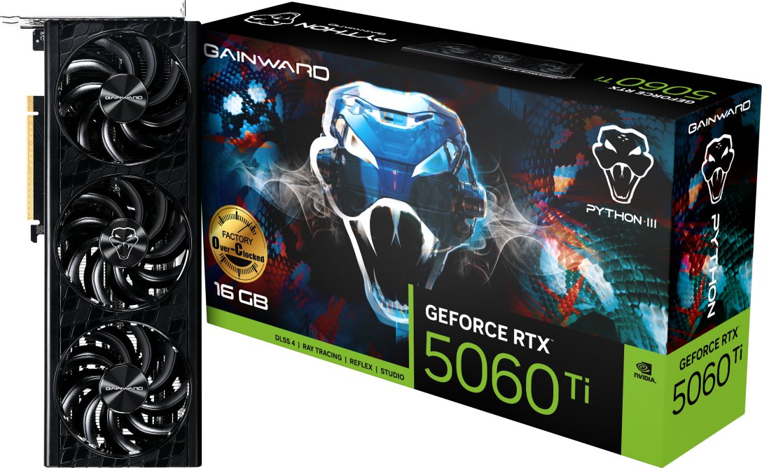 Gainward GeForce RTX 5060 Ti Python