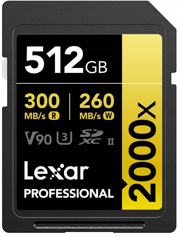 Karta Lexar Professional 2000x SDXC 512