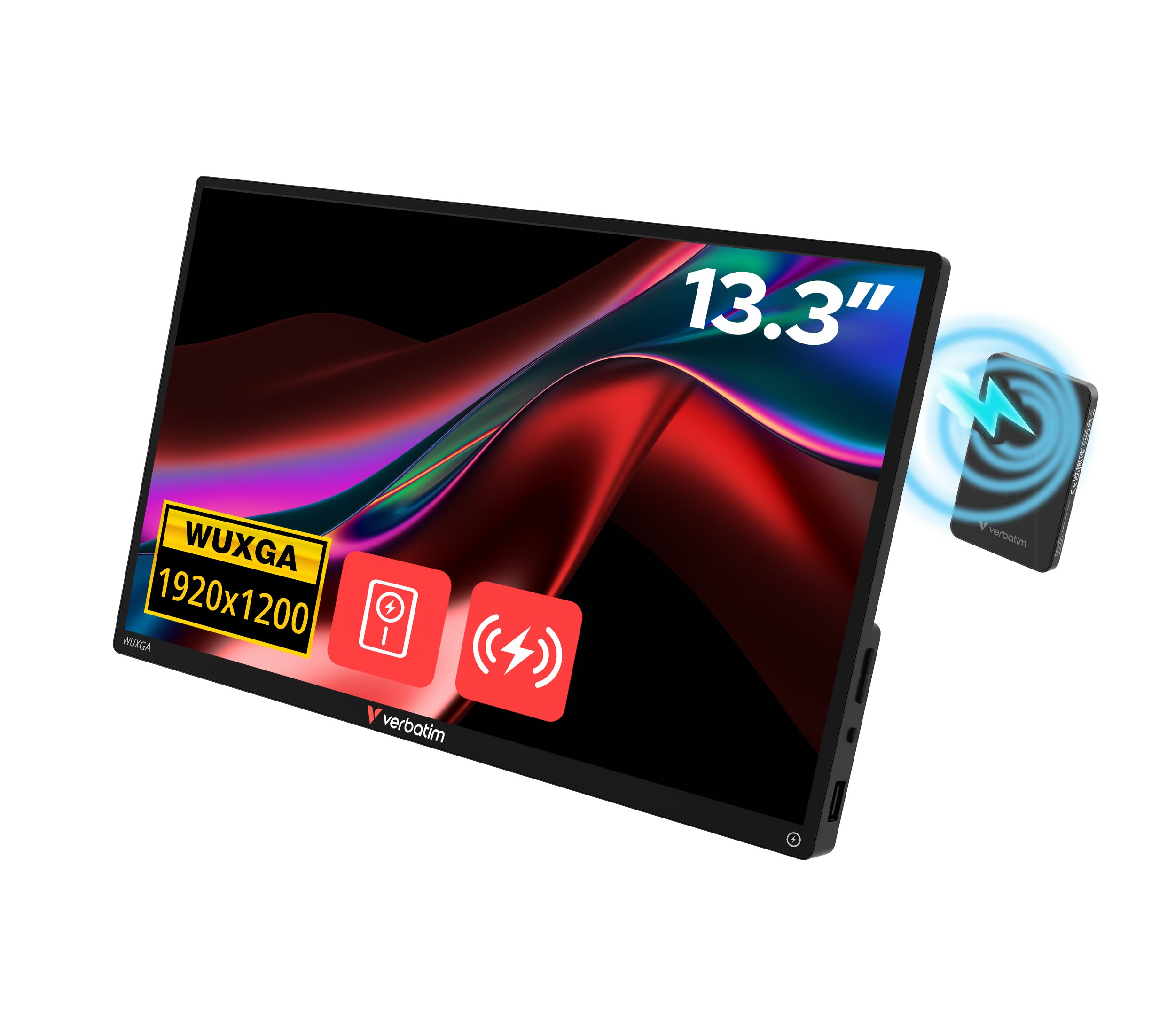 Verbatim Portable Touchscreen - 13.3&quot