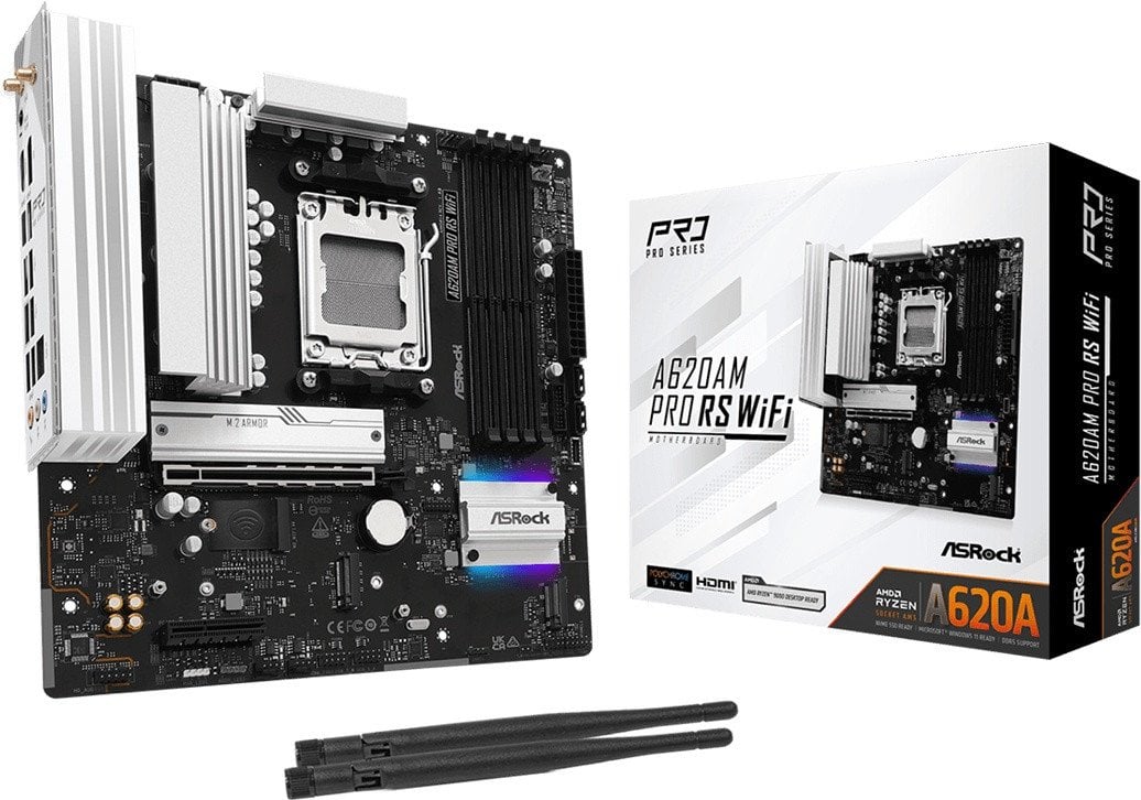 ASRock A620AM Pro RS WiFi Motherboard