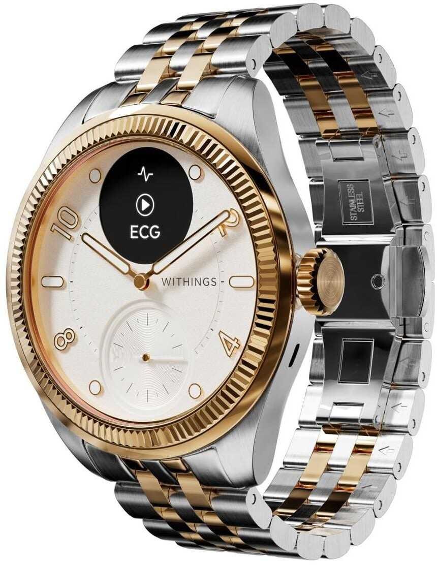 Withings ScanWatch Nova Brilliant 39mm Gold