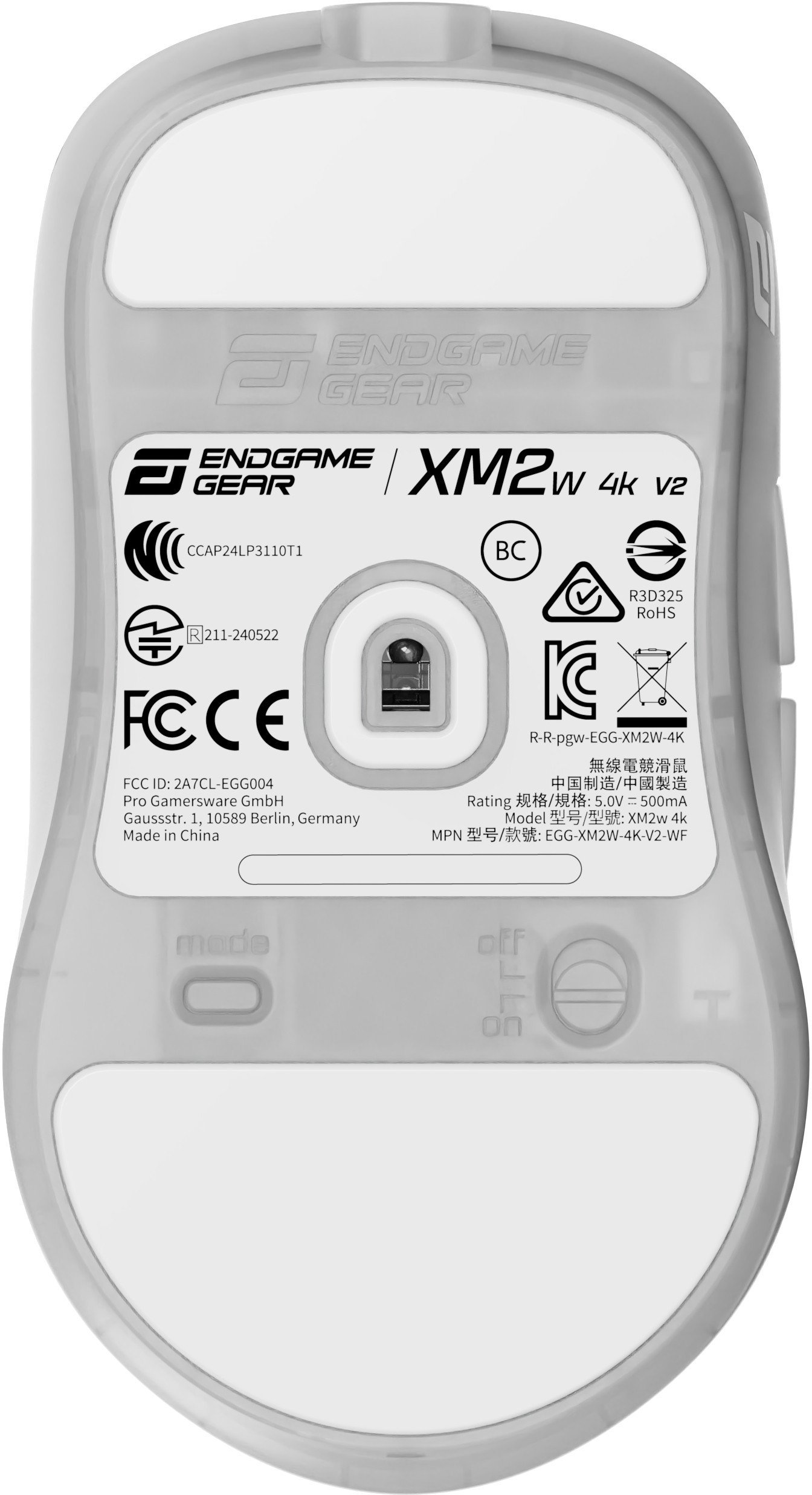 Mysz Endgame Gear XM2w 4k v2