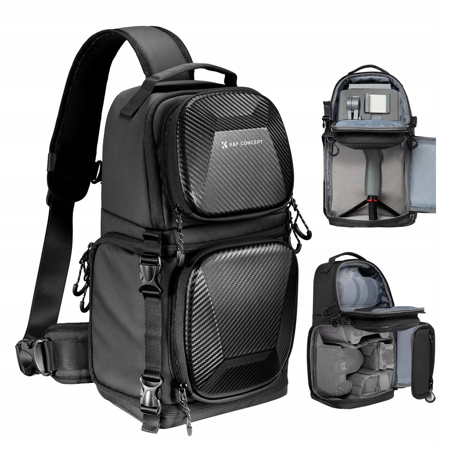 K+F  Fotograficzny Foto 10L Sling Crossbody