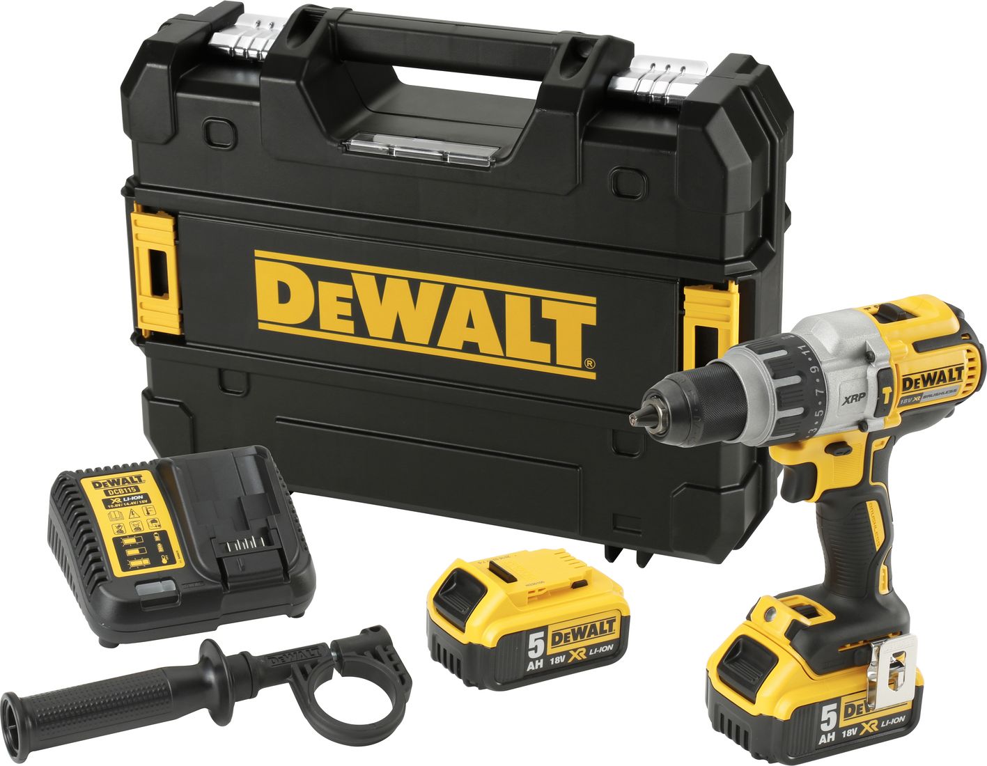 DeWALT DCD996P2 drill Keyless Black,Yellow