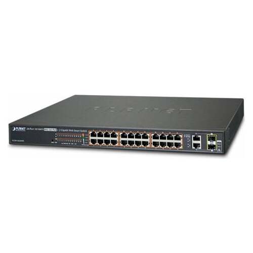 Planet FGSW-2624HPS 24-portowy 24x PoE +