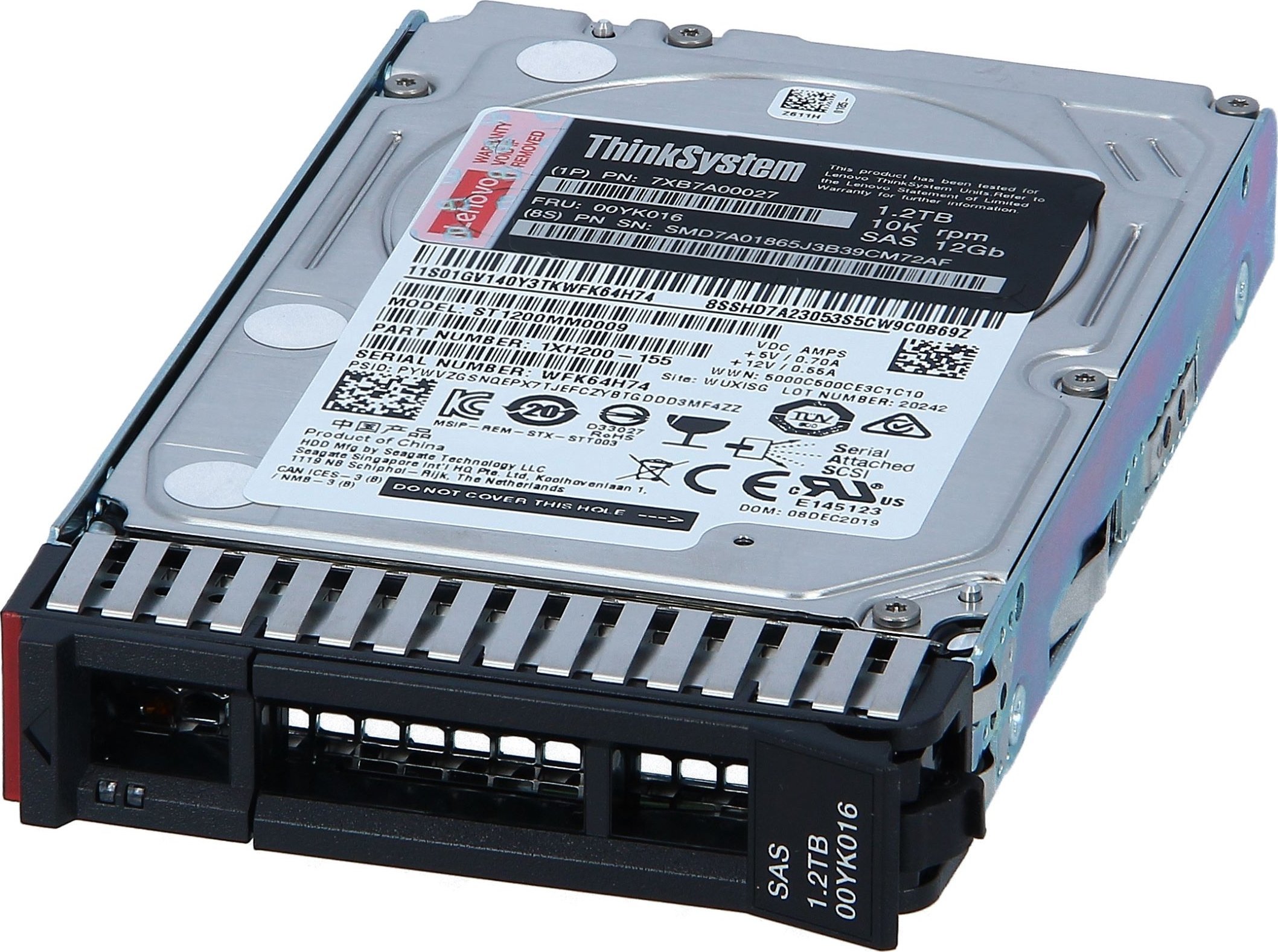2,5" 1.2TB Lenovo ThinkSystem