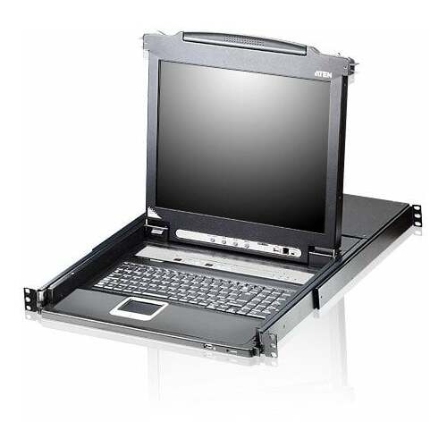 ATEN 8 Port 19" LCD KVMP
