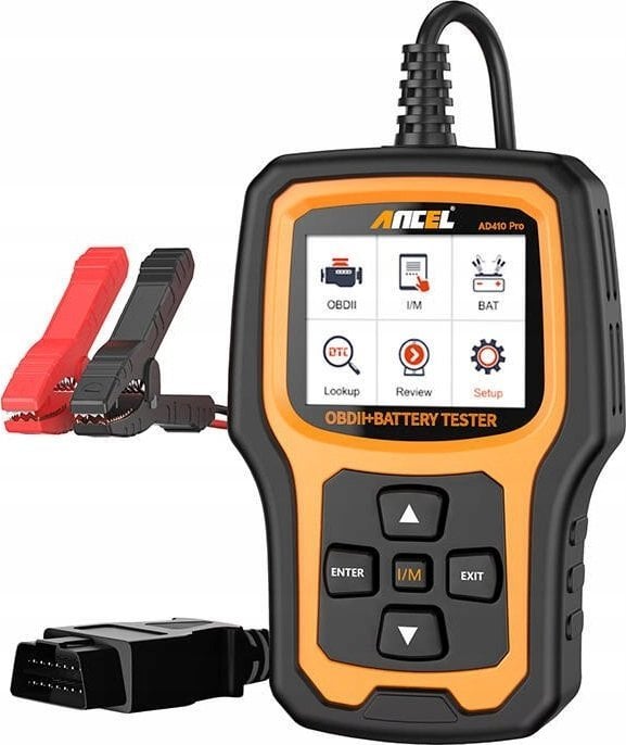 2in1 Diagnostic Scanner OBD2 and Battery
