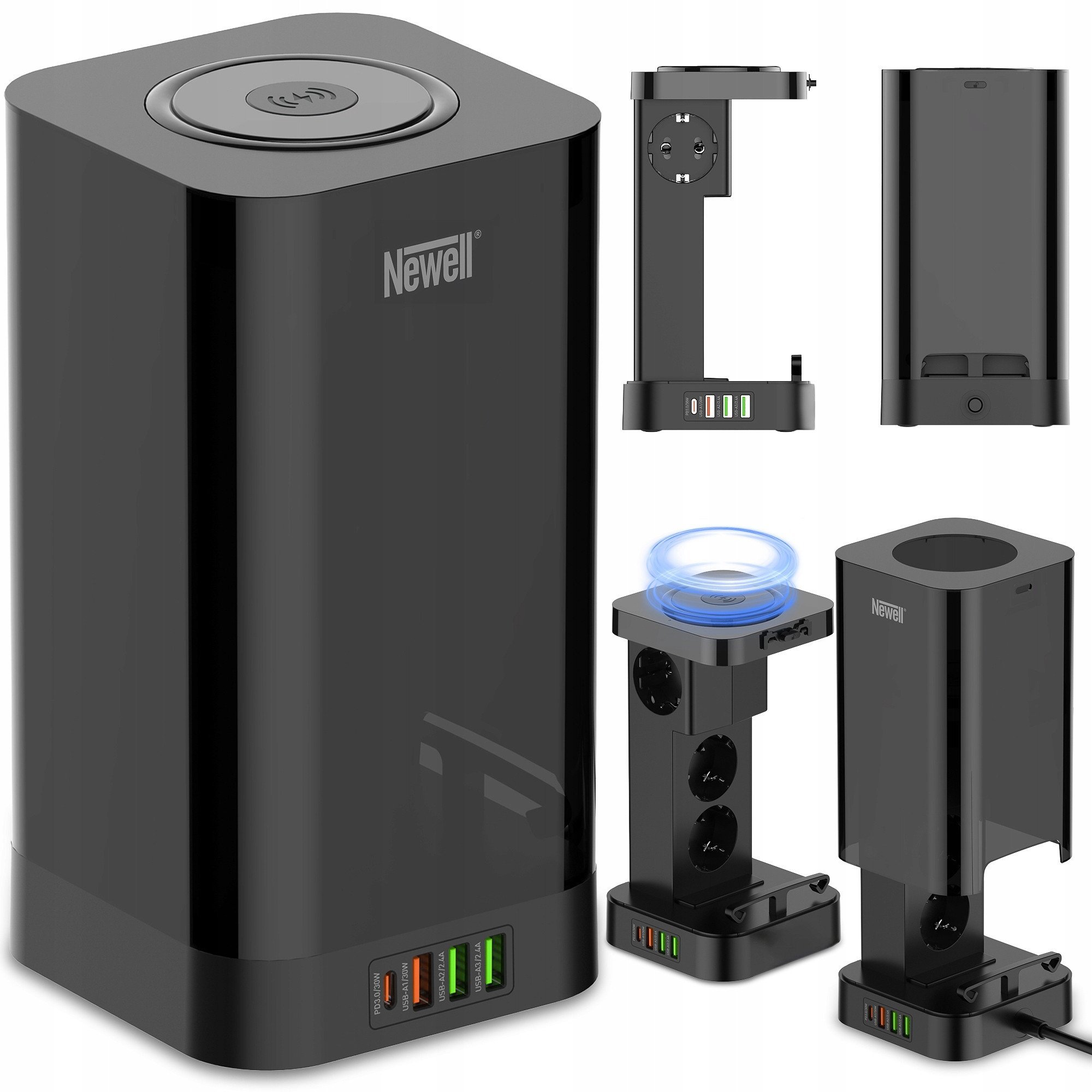 Charger Natec GaN Power Cube 8w1