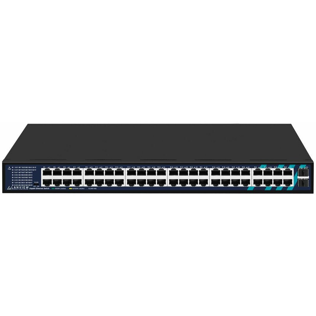 Lanview 48-Port RJ45 With 2 |