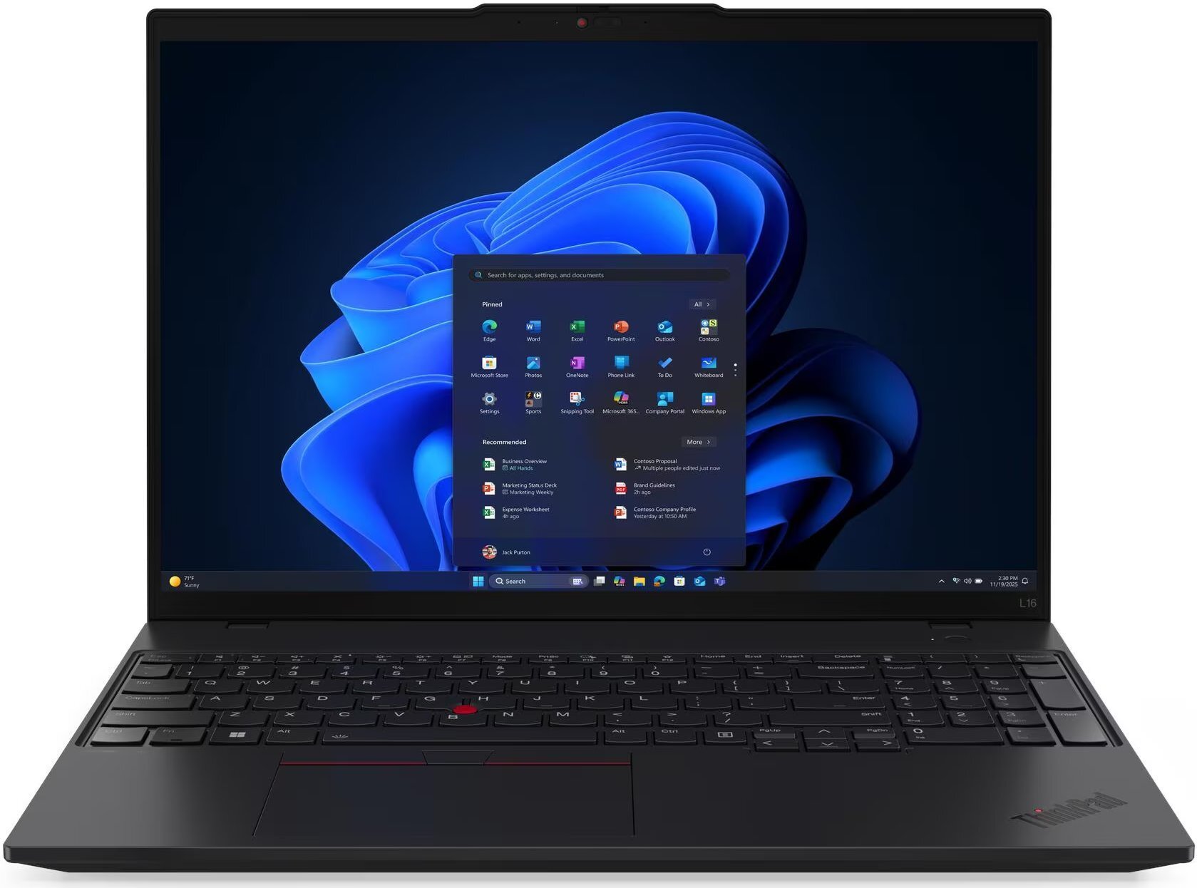 Lenovo ThinkPad L16 G2 16" WUXGA