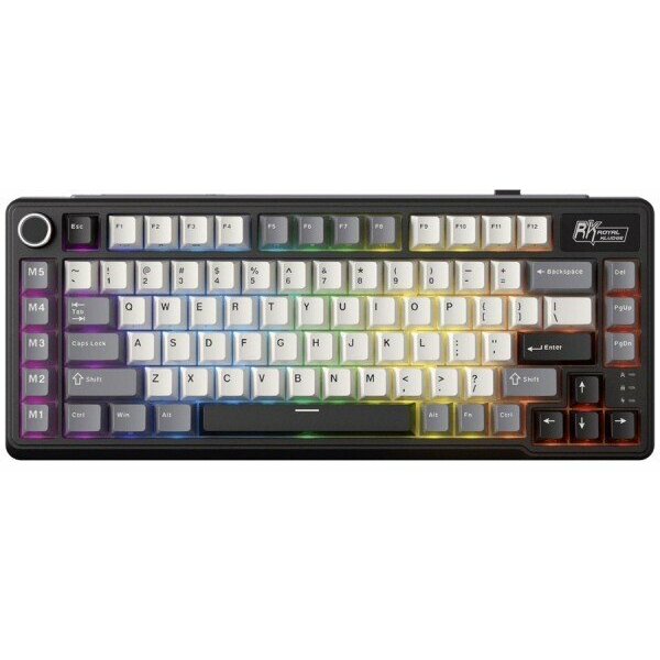 ROYAL KLUDGE L75 Knight Black, Beige