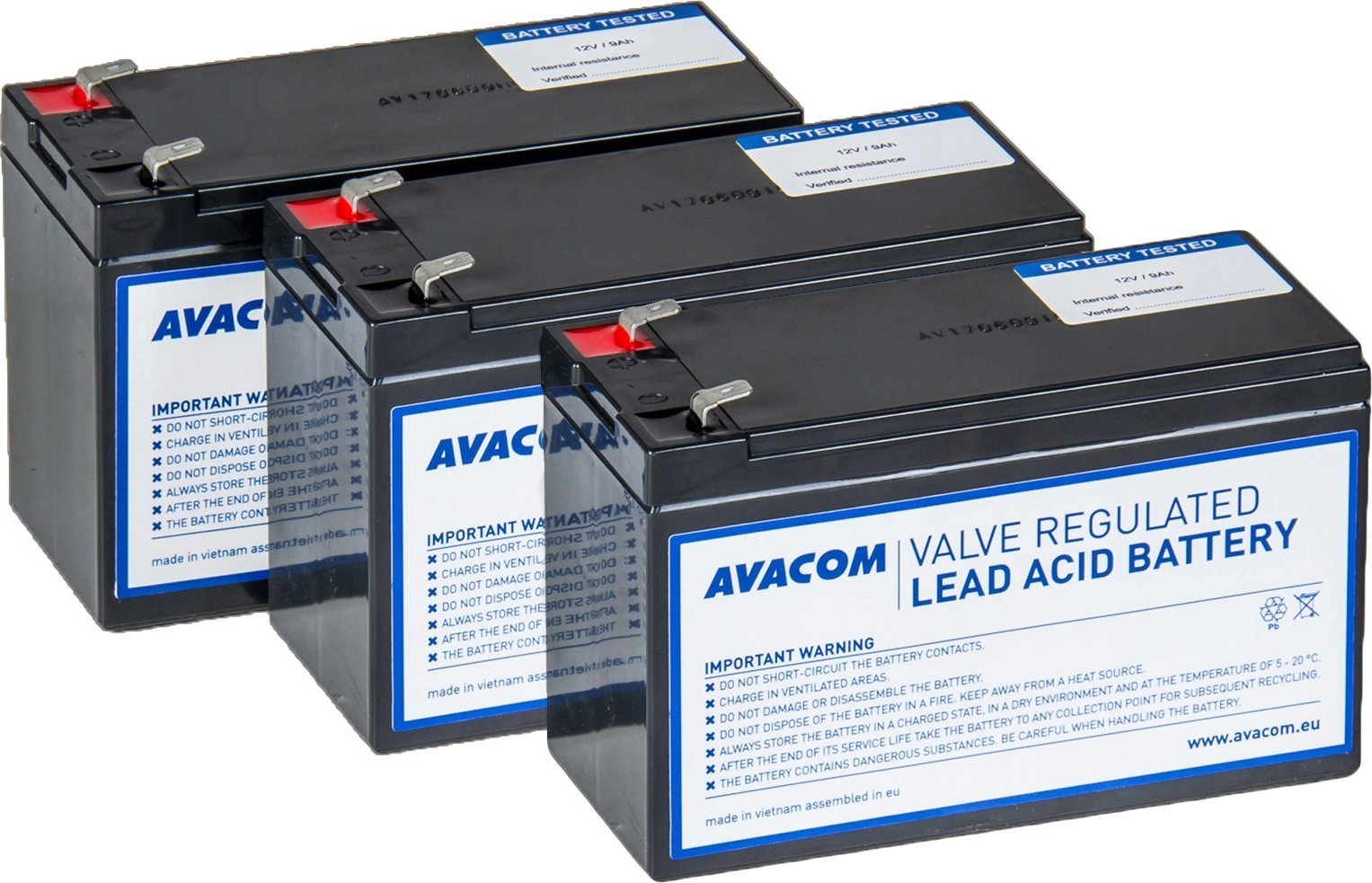 Avacom AVACOM AVA-RBP03-12090-KIT - baterie pro