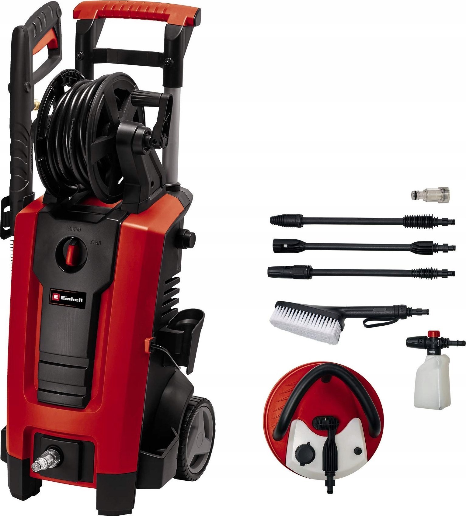 Einhell Hochdruckreiniger TE-HP 170 (rot/Black, 2