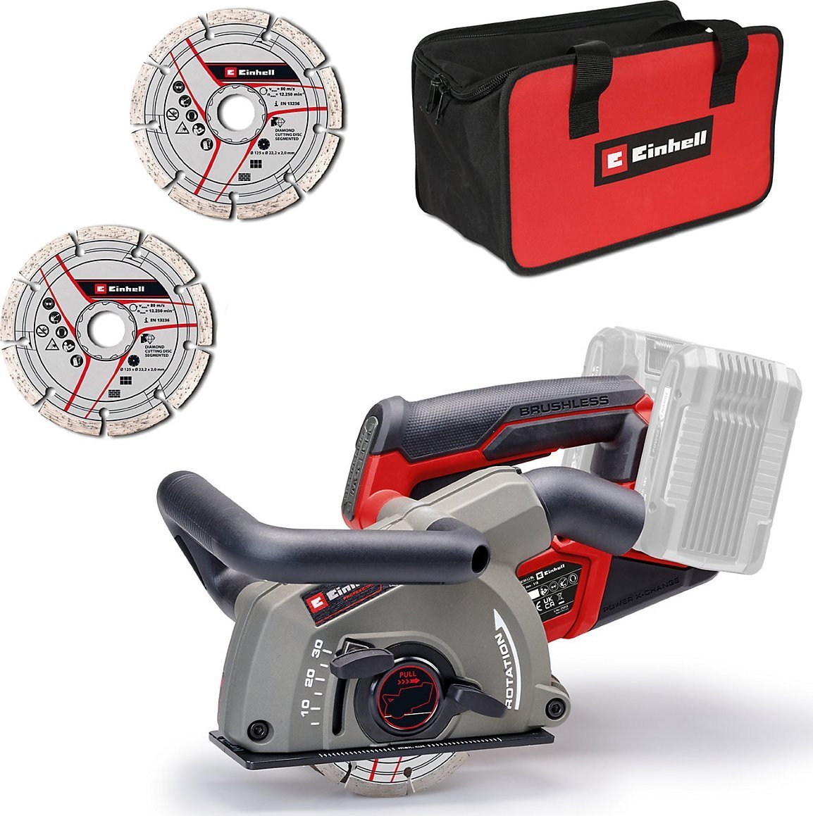 Einhell Professional Akku-Mauernutfrse TP-MA 36/30 Li