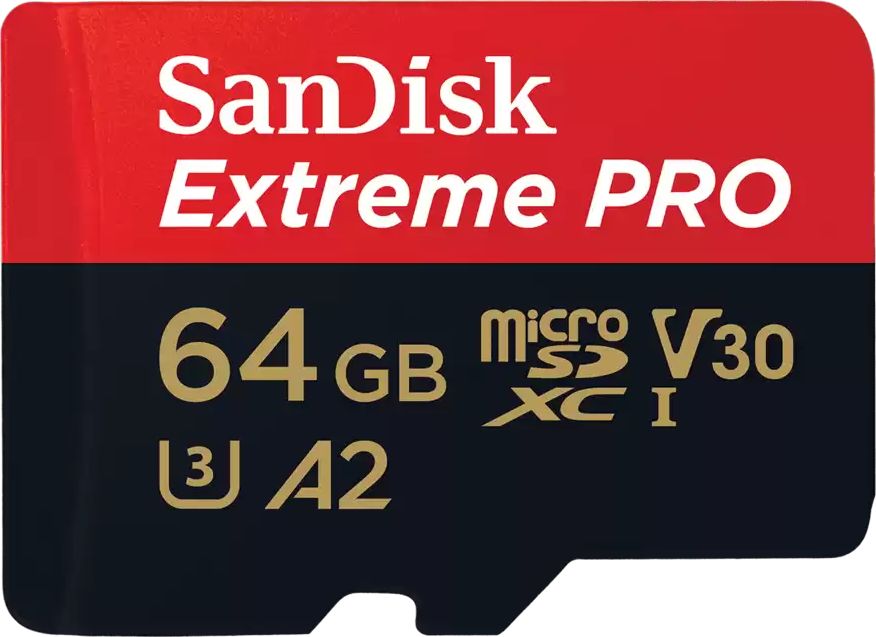 SanDisk microSDXC Extreme Pro 64GB 200/90