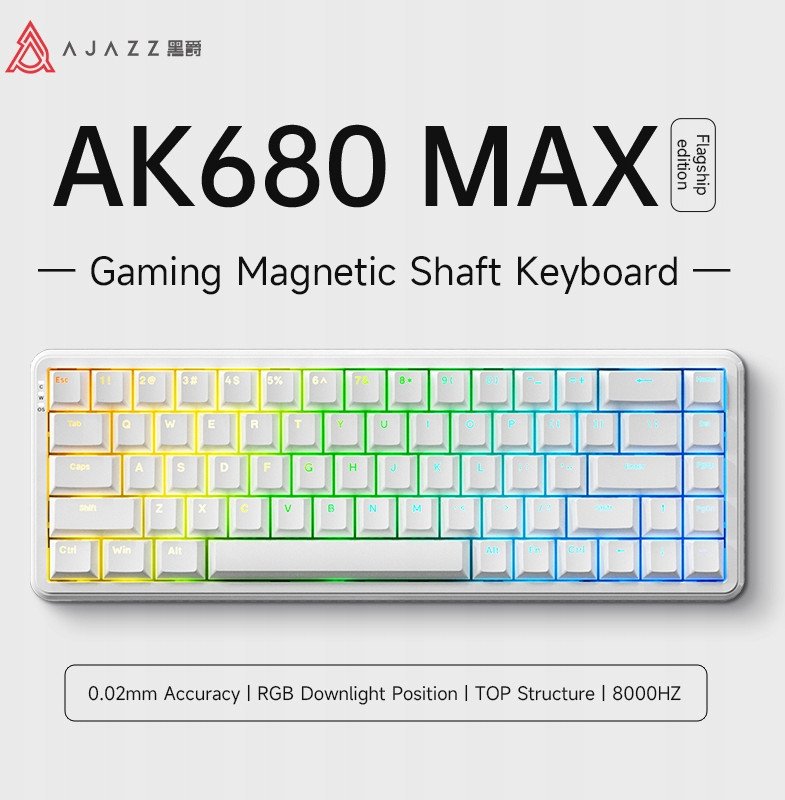 Klawiatura Ajazz Klawiatura gamingowa mechaniczna AK680