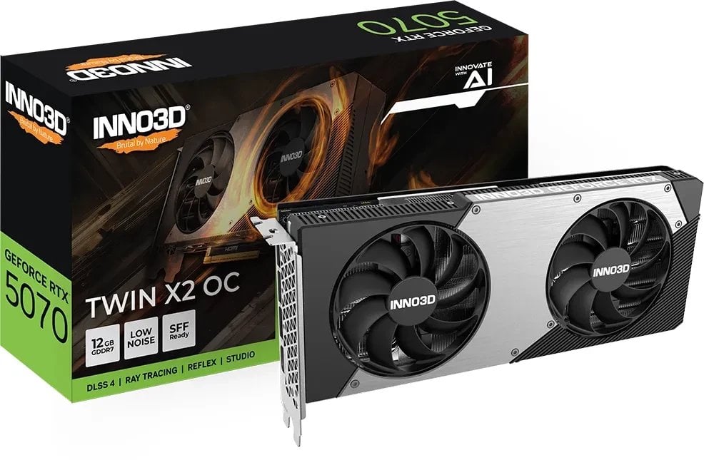 Inno3D GeForce RTX 5070 TWIN X2