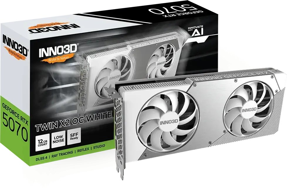 INNO3D GeForce RTX 5070 TWIN X2