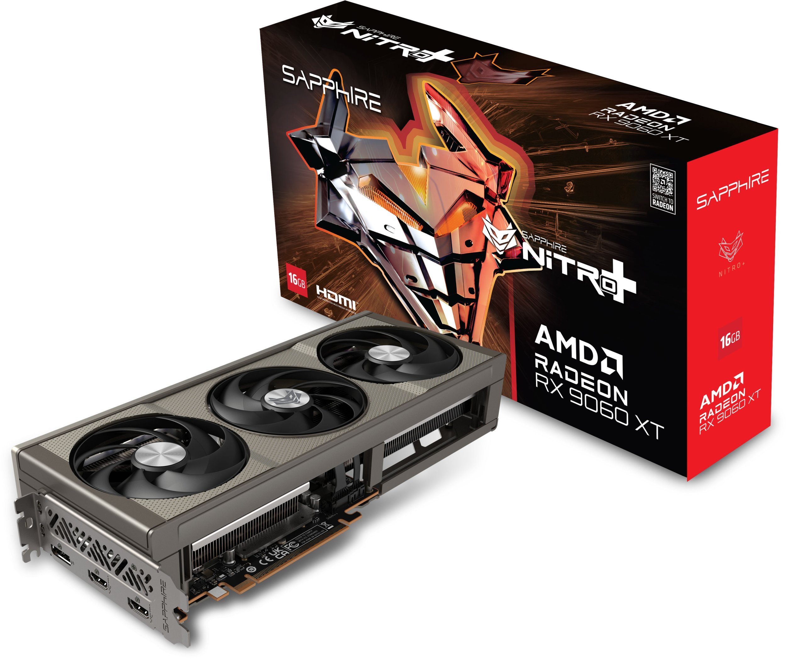 Sapphire Radeon RX 9060 XT Nitro+