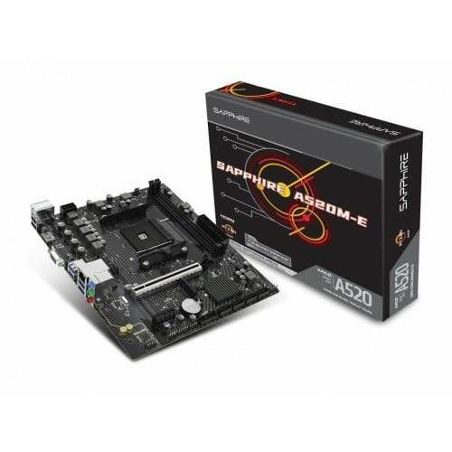 Sapphire A520M-E AMD A520 Socket AM4