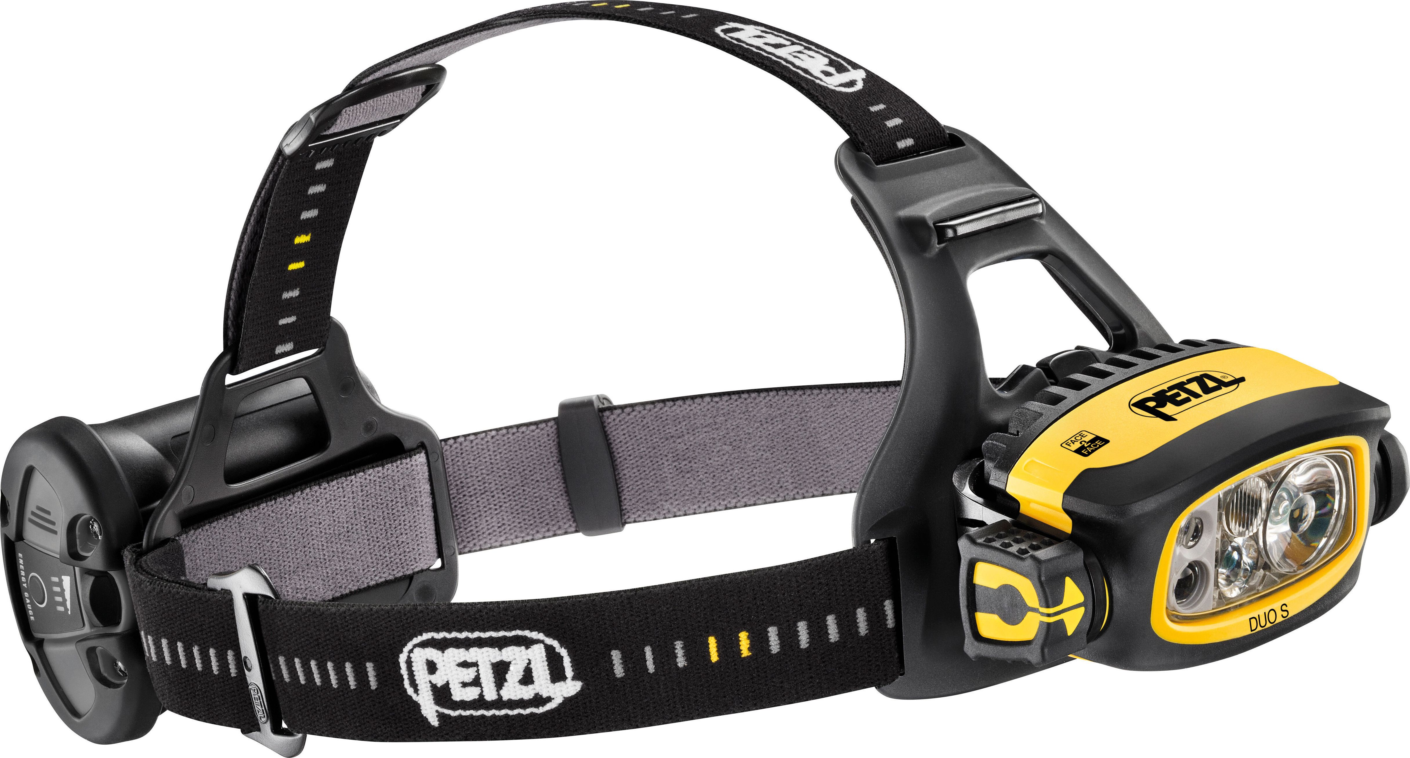 Petzl DUO S (Black/gelb) | E80CHR