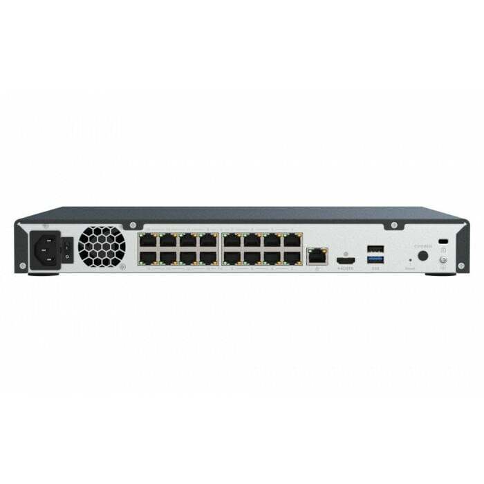 QNAP Network Smart NVR TVR-AI200-16CH-16P PoE+