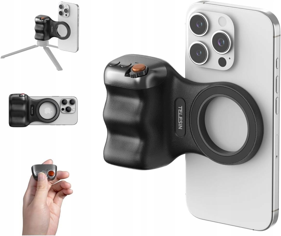 Telesin MagSafe Fun Shot Grip2 Magnetic