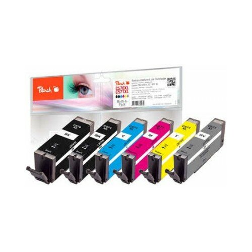 Peach Canon PGI-570XL/ CLI-571XL Multi-6-Pack (320525)