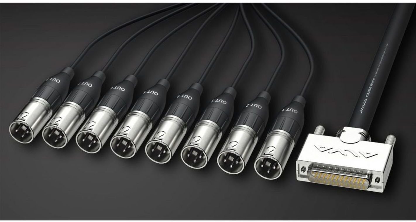 Kabel Alva D-Sub 25 - XLR