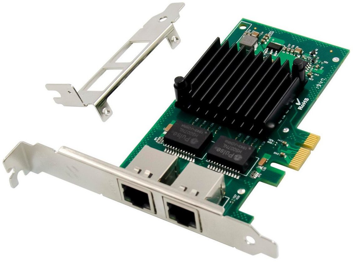 Karta sieciowa MicroConnect Microconnect MC-PCIEX1-I350-T2 bez