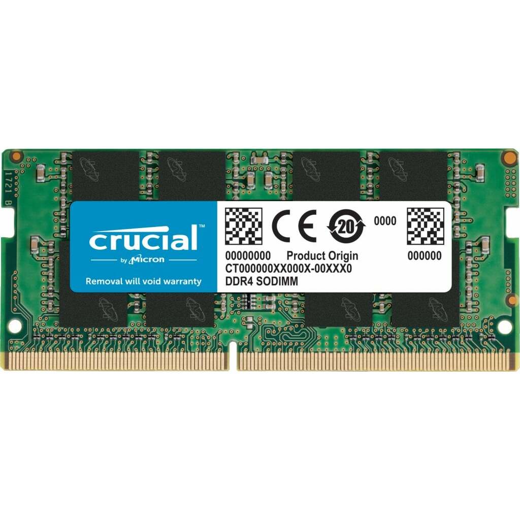 Crucial 16GB DDR4-3200 CL22 SO-DIMM Memory