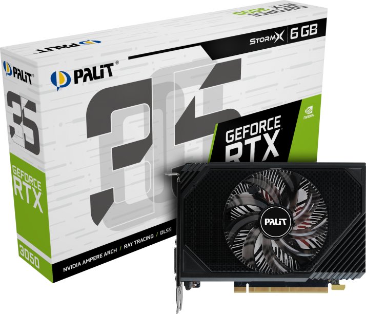 Palit GeForce RTX 3050 StormX 6GB