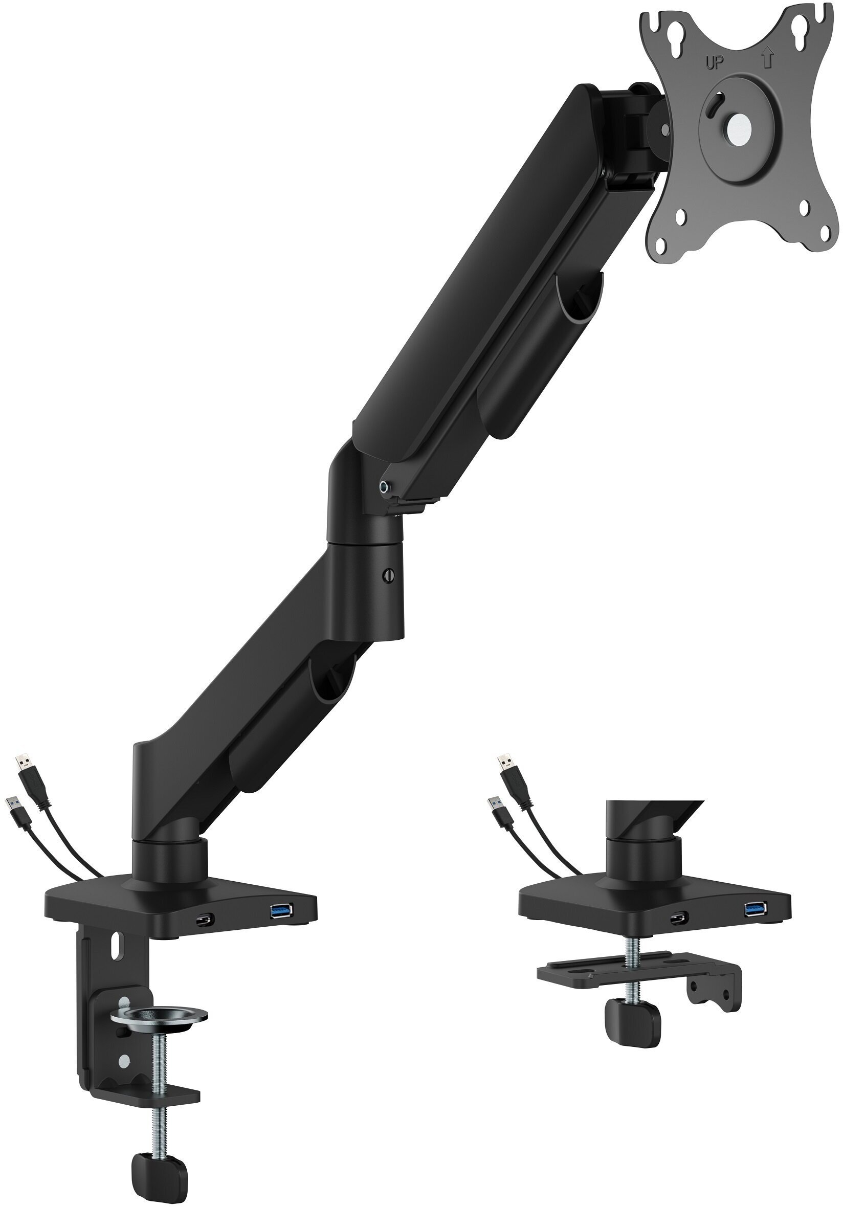 Gembird Uchwyt biurkowy na monitor 17"