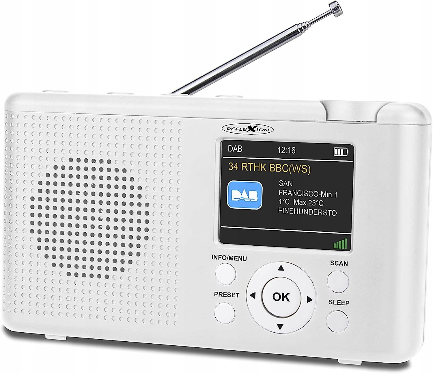 Radio Reflexion TRA23DAB white | TRA23WH