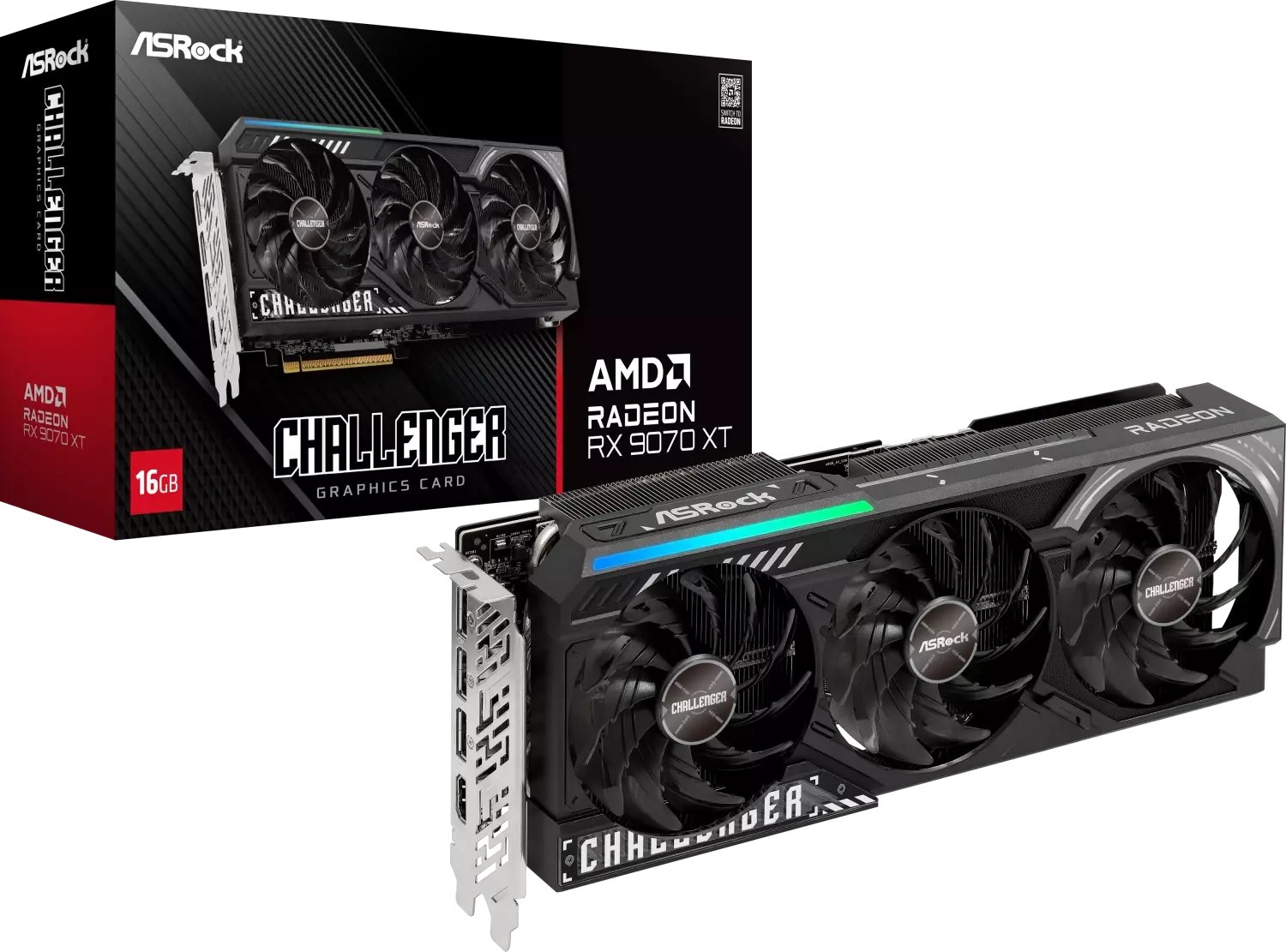 ASRock Radeon RX 9070 XT CHALLENGER