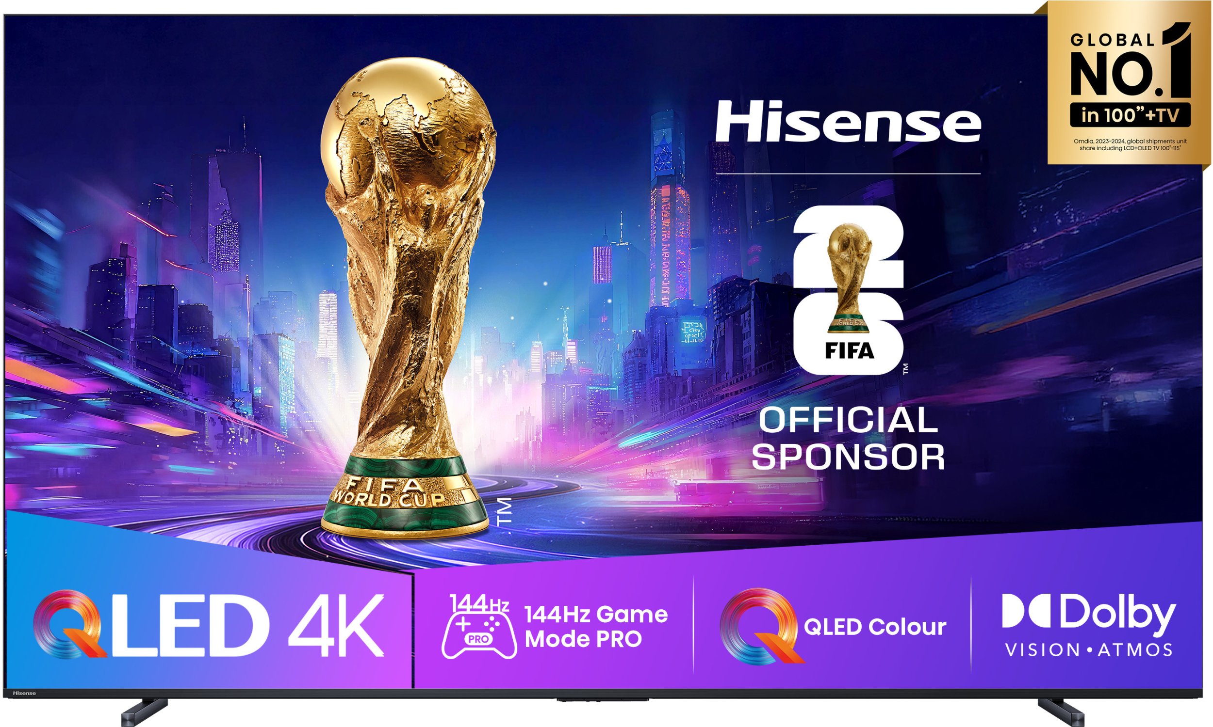 Hisense 100E7Q 100" QLED 4K UHD