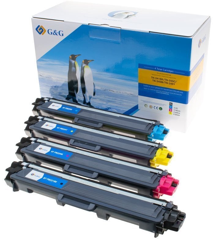 Toner G&G Zestaw 4 sztuk dla