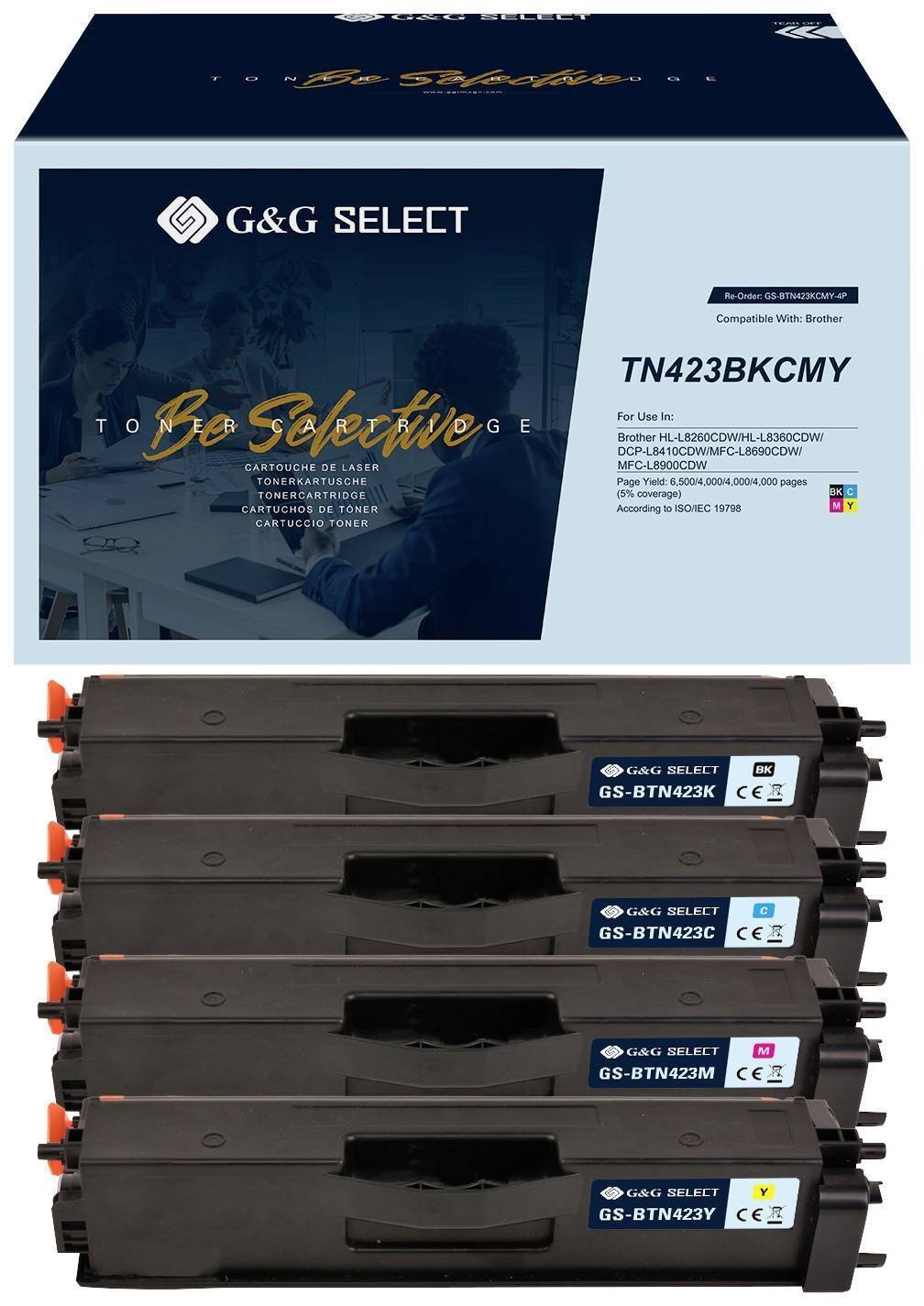 Toner G&G Select Toner 4er Set