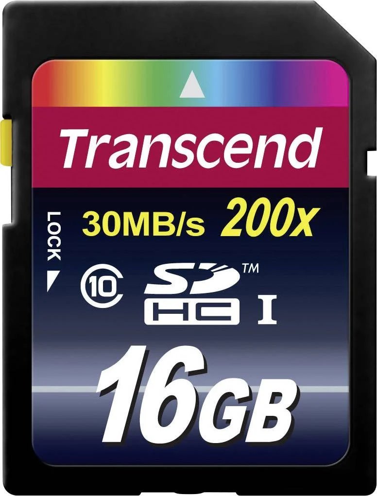 Transcend 200x SDHC 16GB TS16GSDHC10 -