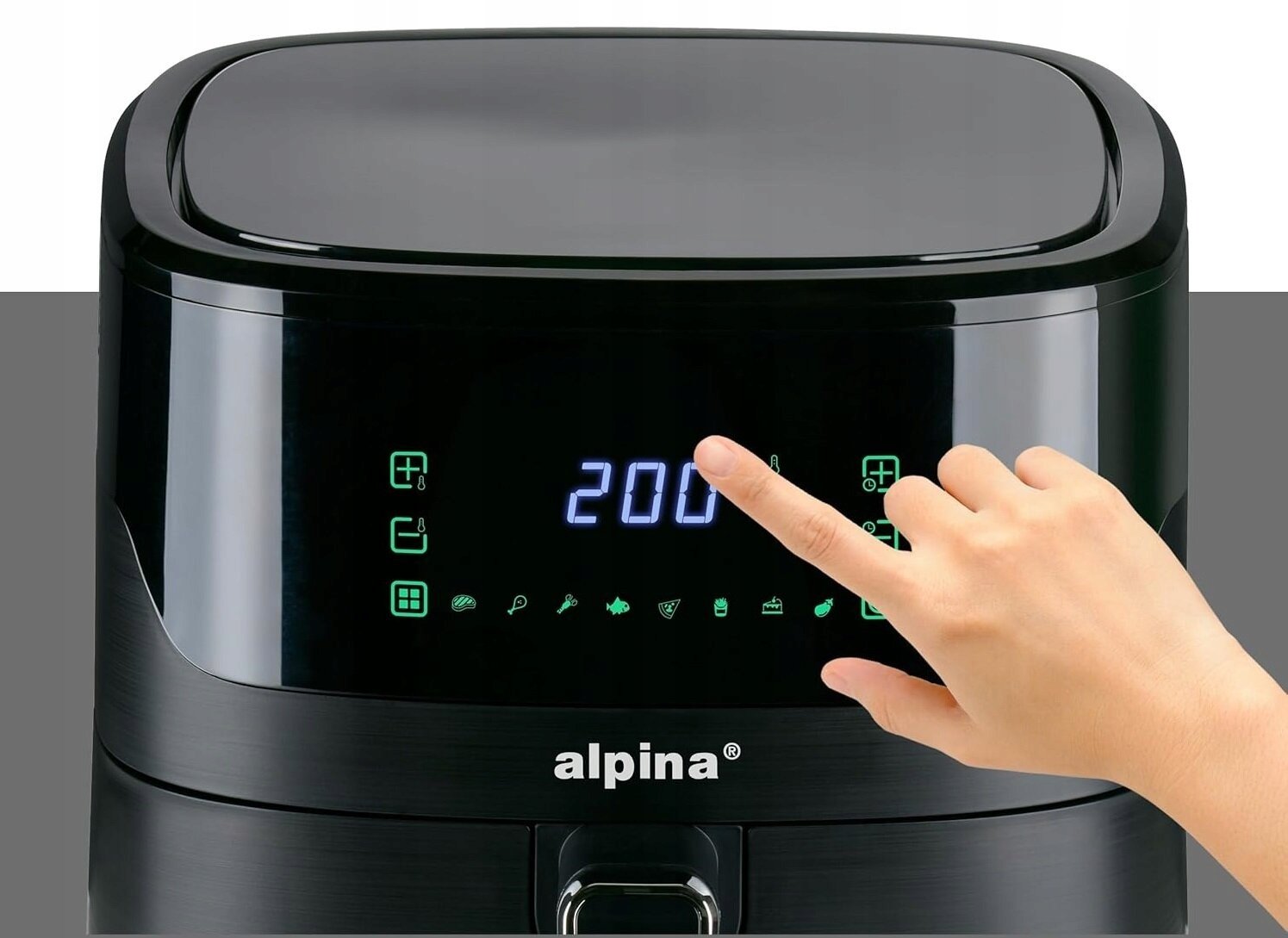 Frytkownica beztłuszczowa Alpina Alpina Airfryer 6l