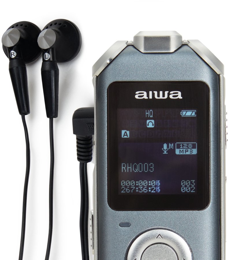 AIWA Dictaphone DVR-M700 16GB silver |