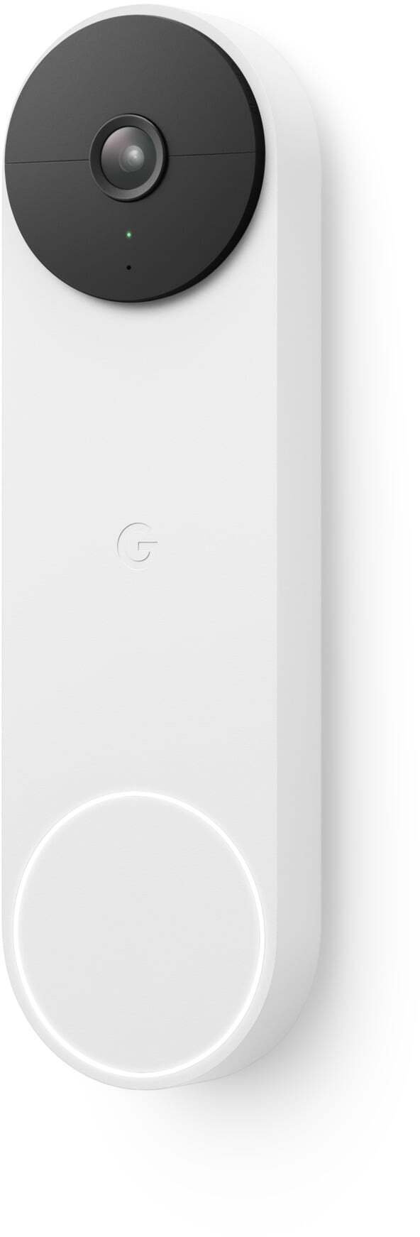 Google Nest Doorbell Wireless snow |