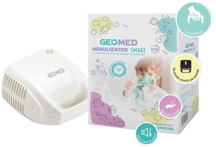 Geomed Nebulizers With Compressor & Compact