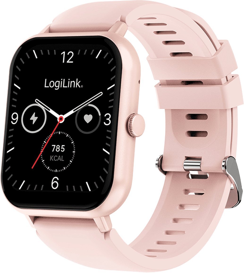 LogiLink LCD, BT5.2 IP68, Pink